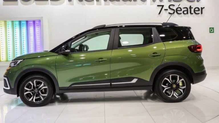 Renault Triber 2025, Renault Triber New Model, Renault Triber 7-Seater, Renault Triber Dual AC, Triber 35 KMPL Mileage, Renault Triber Price in India, Renault Family Car, Best 7 Seater India 2025, Renault Triber Launch News.