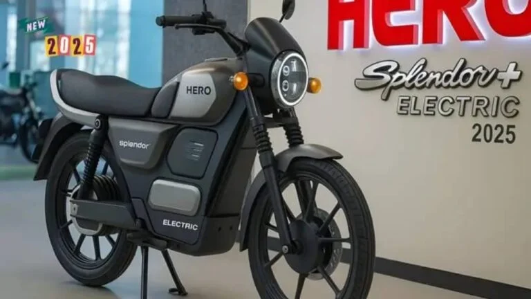 Hero Splendor Electric 2025, Hero Splendor Electric price, Hero Splendor 260 KM range, best electric bike India, Hero electric fast charging, Hero Splendor EMI plan, Hero EV bike 2025, electric commuter bike India, Hero Splendor design, Hero electric scooter alternative, Hero Splendor mileage, budget EV bikes India, Hero Smart Display electric bike