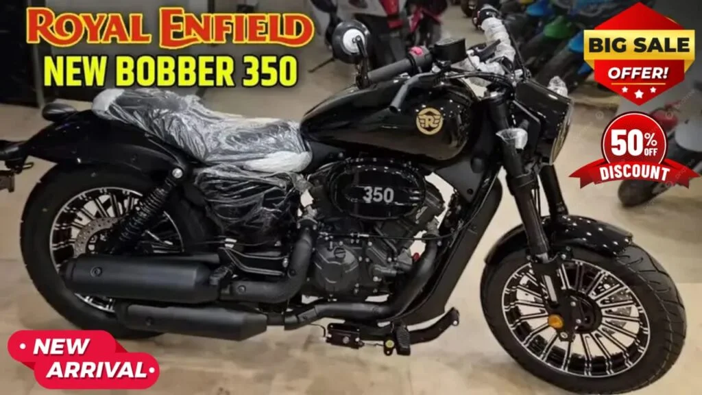 Royal Enfield 350 Bobber 2025, Royal Enfield Bobber mileage, Royal Enfield 350cc bike, Royal Enfield new model 2025, Royal Enfield 55 kmpl, Royal Enfield Bobber price, Royal Enfield Bobber India, Royal Enfield 2025 launch, Royal Enfield bike offers 2025, Royal Enfield retro motorcycle