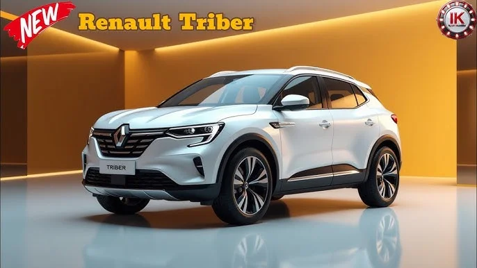 Renault Triber 2025, Renault Triber hybrid 44 KM/L, Renault Triber 7-seater SUV, Renault Triber sunroof, Renault Triber digital cluster, Renault Triber dual-zone AC, Renault Triber EMI ₹6,499, Renault Triber fuel efficient, Renault Triber compact SUV